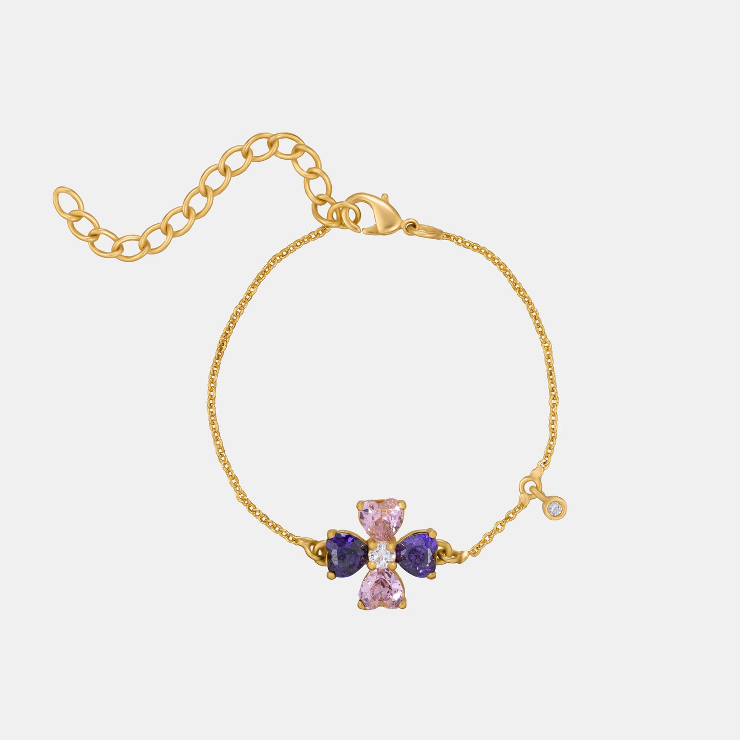 four petal golden bracelet