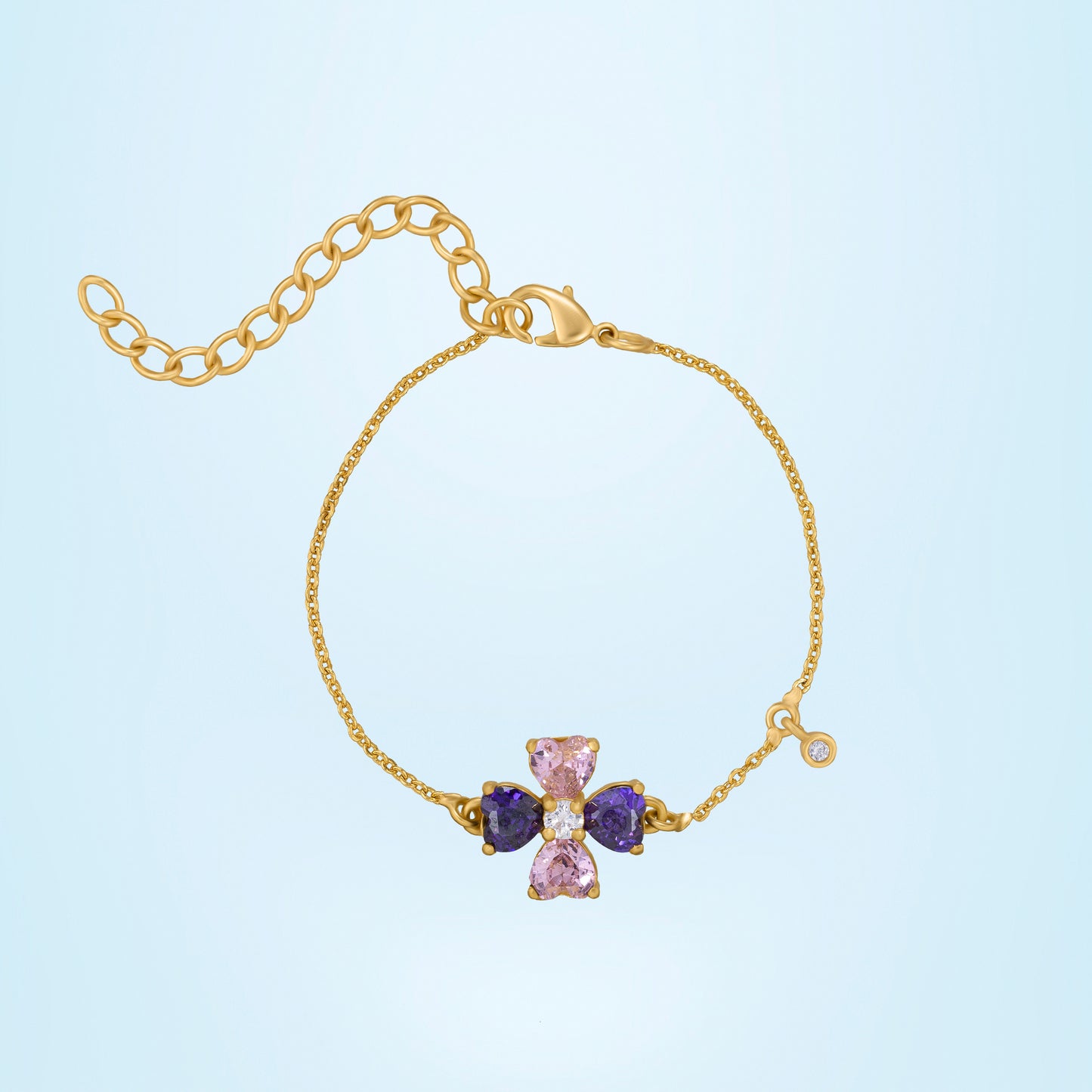 four petal golden bracelet