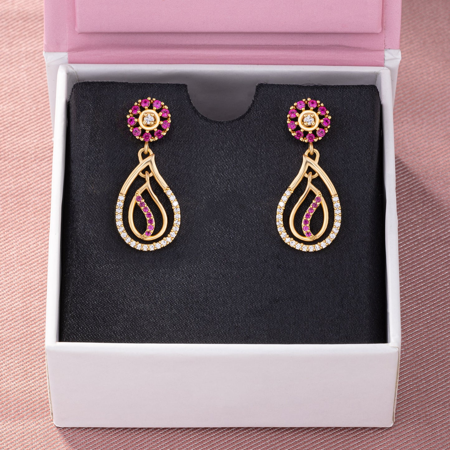 radiance teardrop earrings