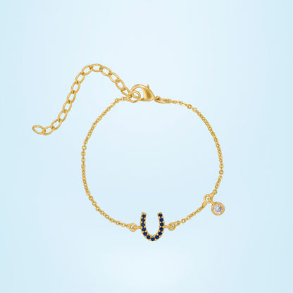 Golden Horseshoe Bracelet