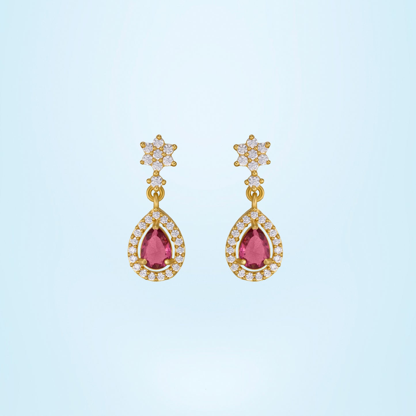 starry blossom earring