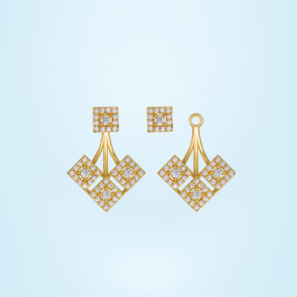 Radiance Geometric Earrings