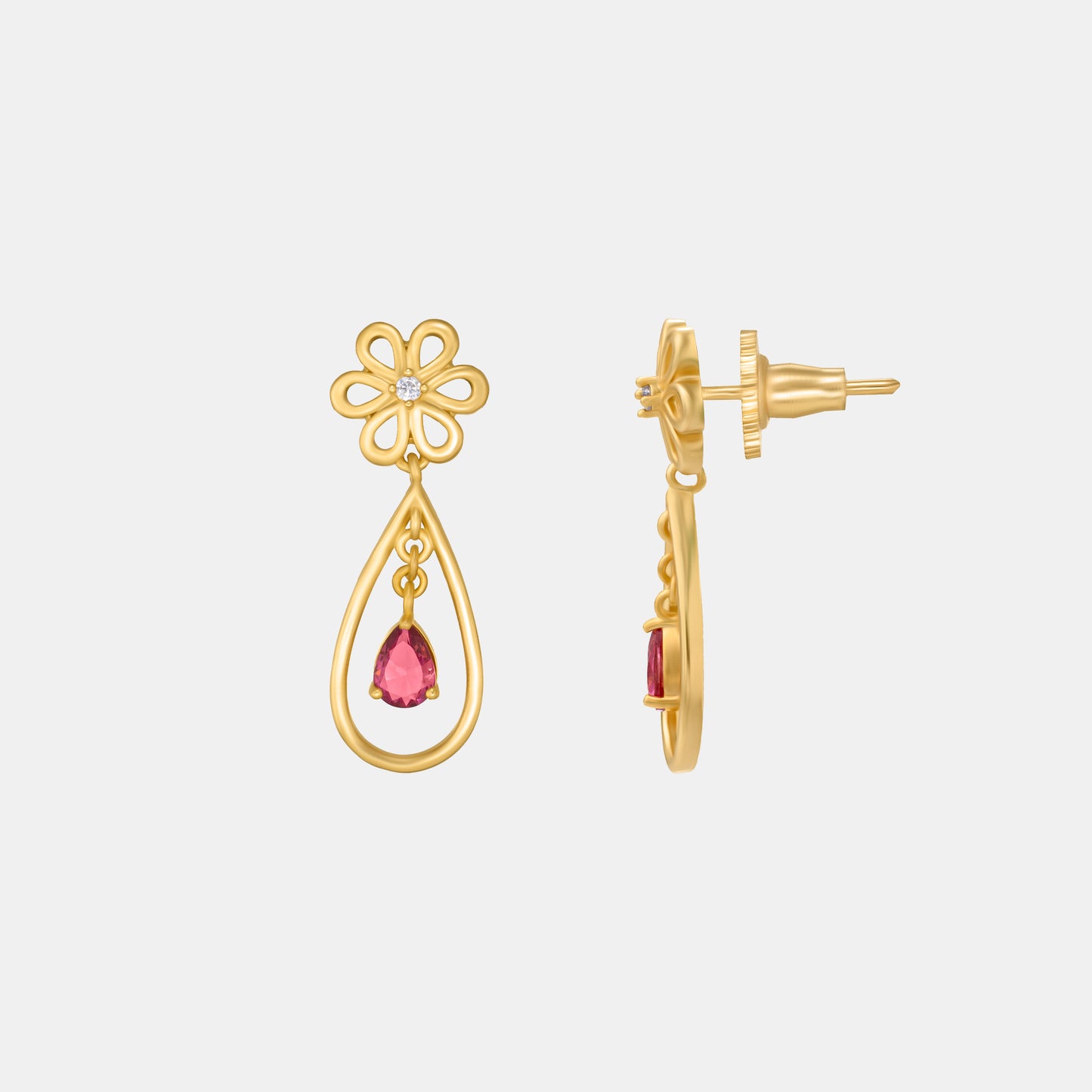 earring_red sone_golden_6