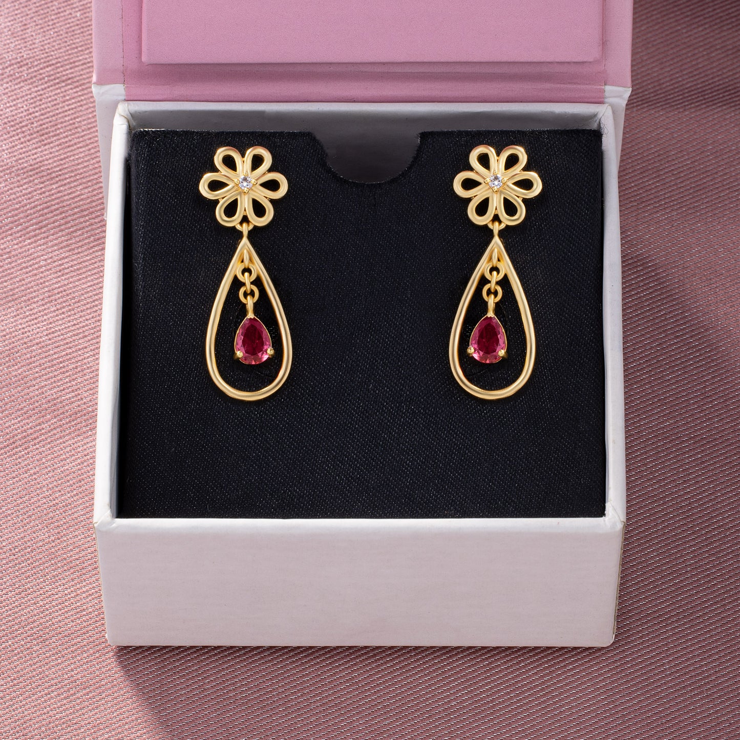 earring_red sone_golden_3