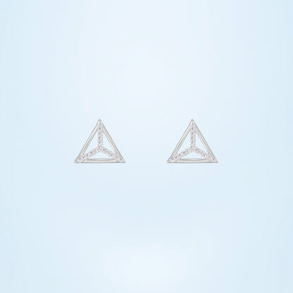 Triad Silver Studs