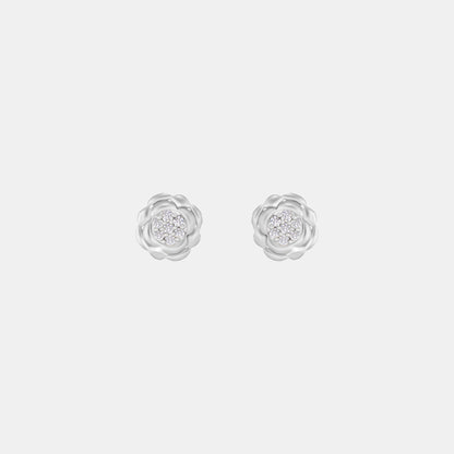 Silver Blooming Studs