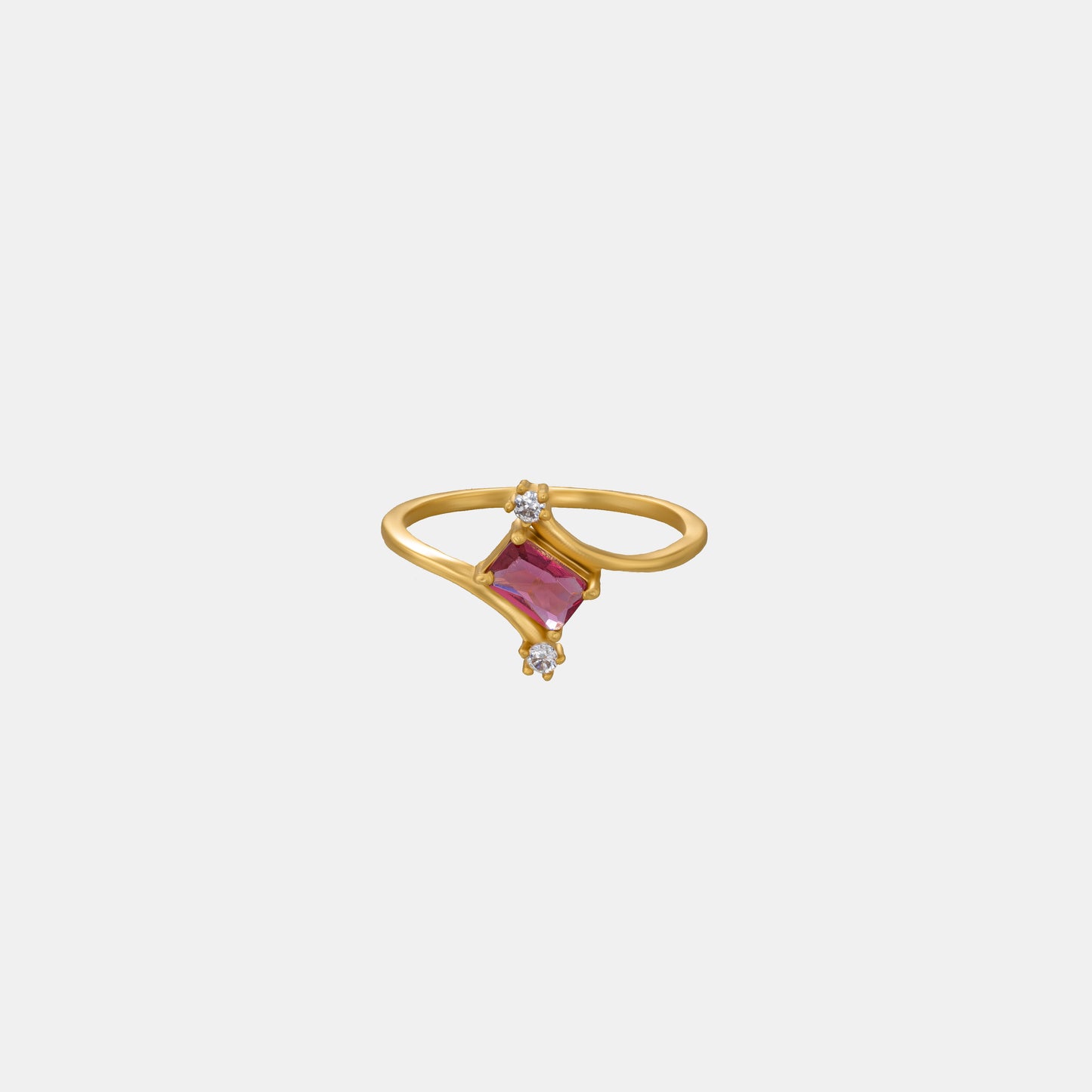 golden ruby whisper ring