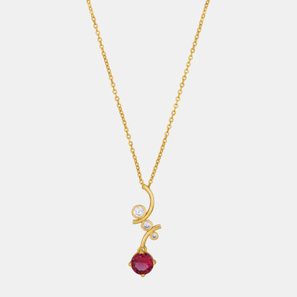 Red Celestial Harmony Pendant