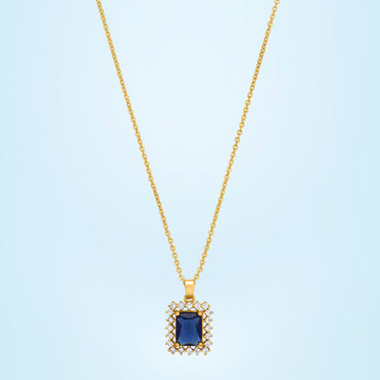 Blue Royal Sapphire Pendant