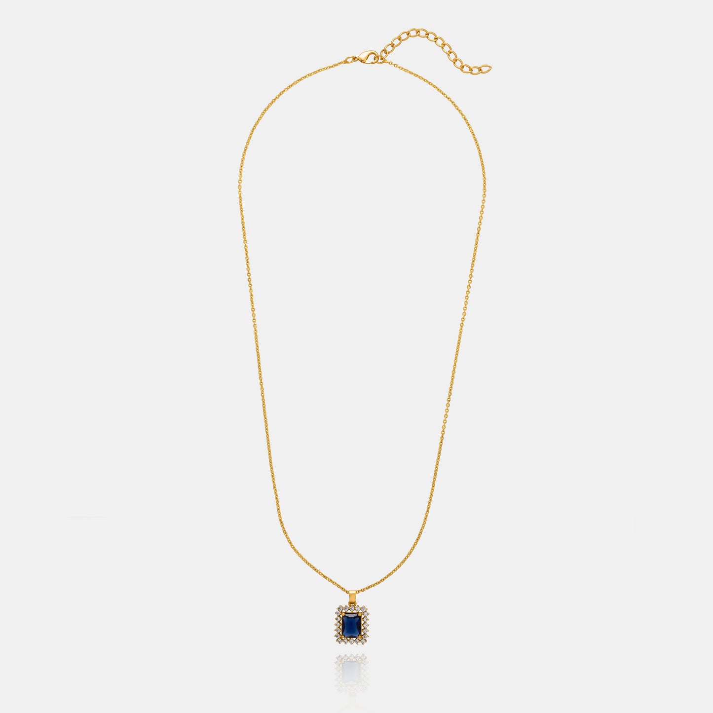 blue royal sapphire pendant