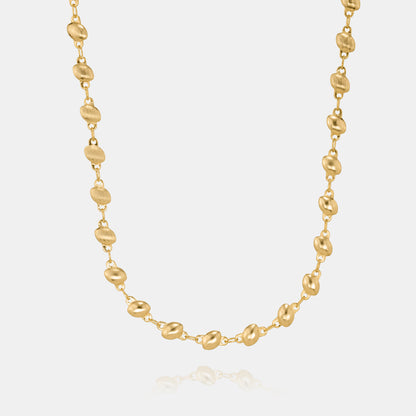 Golden Pebble Chain