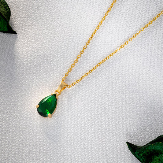 Green Tear Pendant