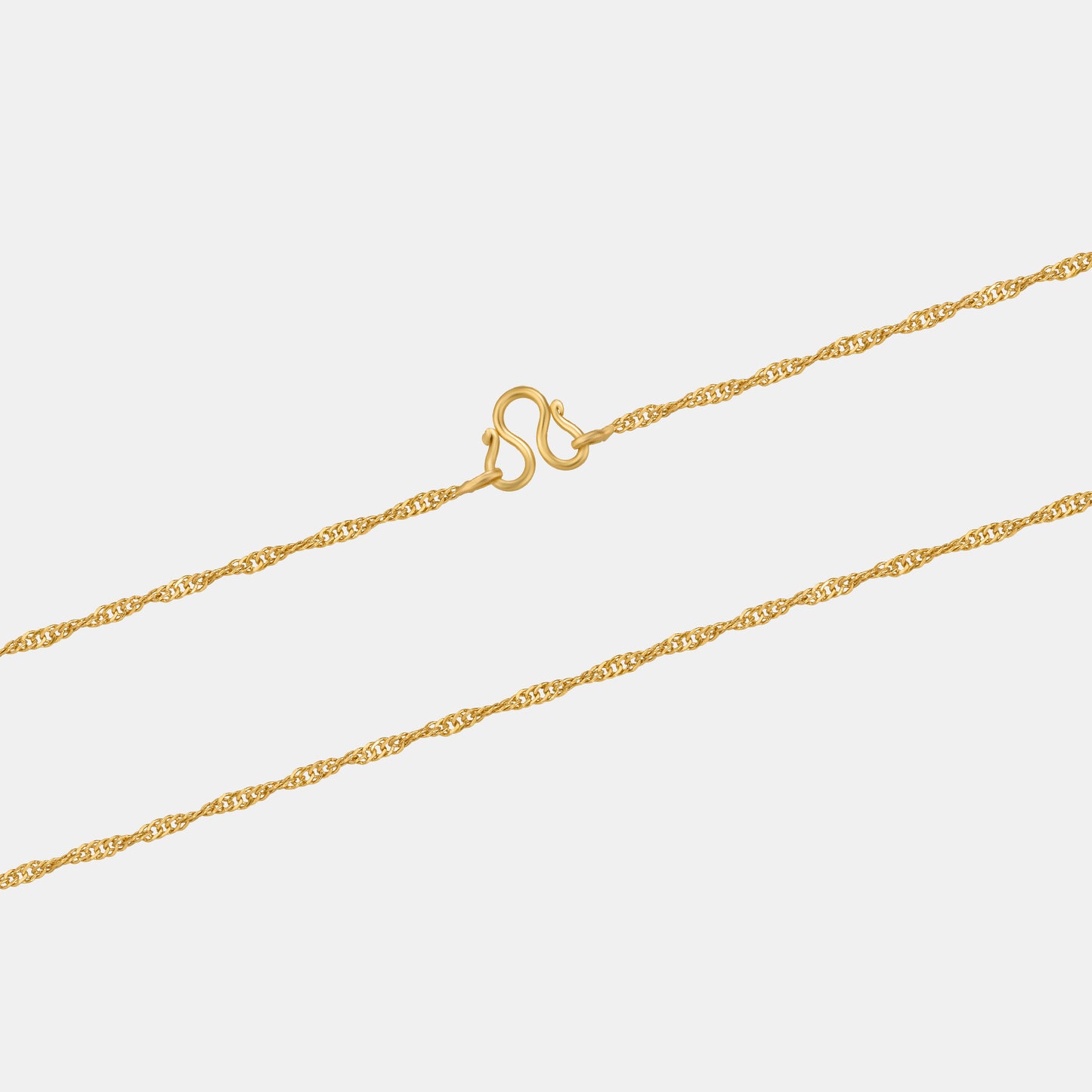 golden twine necklace