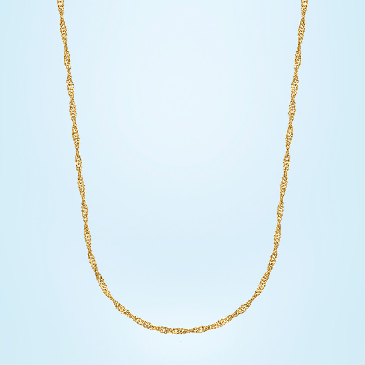 golden twine necklace