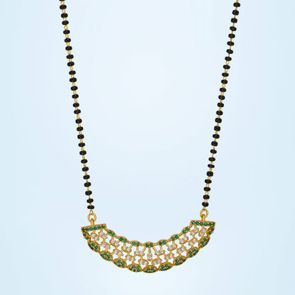 Green Blossom Mangalsutra