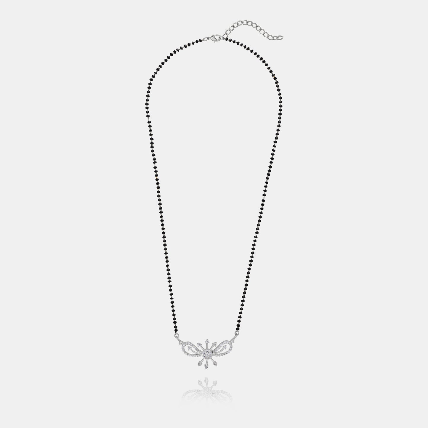 silver eternal mangalsutra