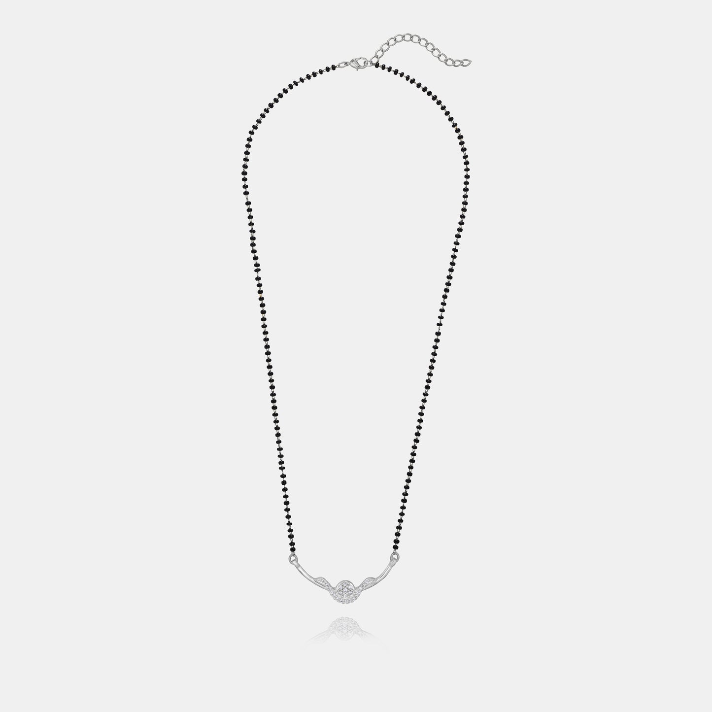 silver celestial mangalsutra