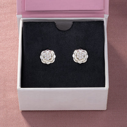 Silver Blooming Studs