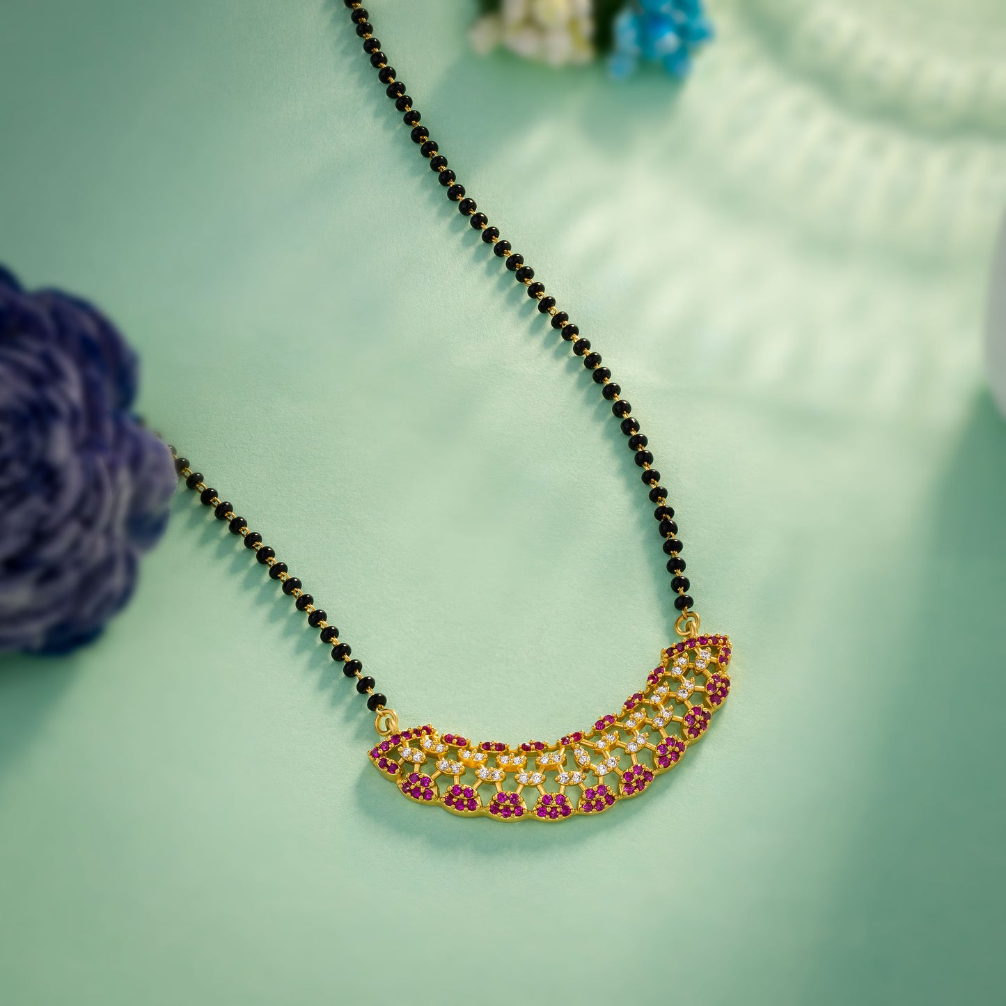 gorgeous mangalsutra golden necklace