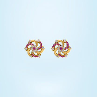 Diamond and Golden Earrings