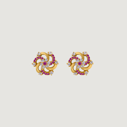 Diamond and Golden Earrings