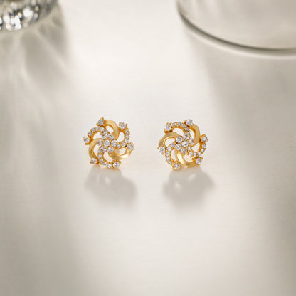 Diamond and Golden Earrings