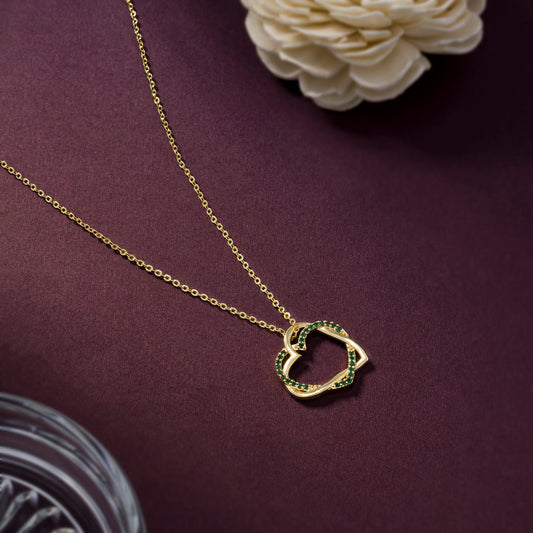 Green Timeless Love Heart