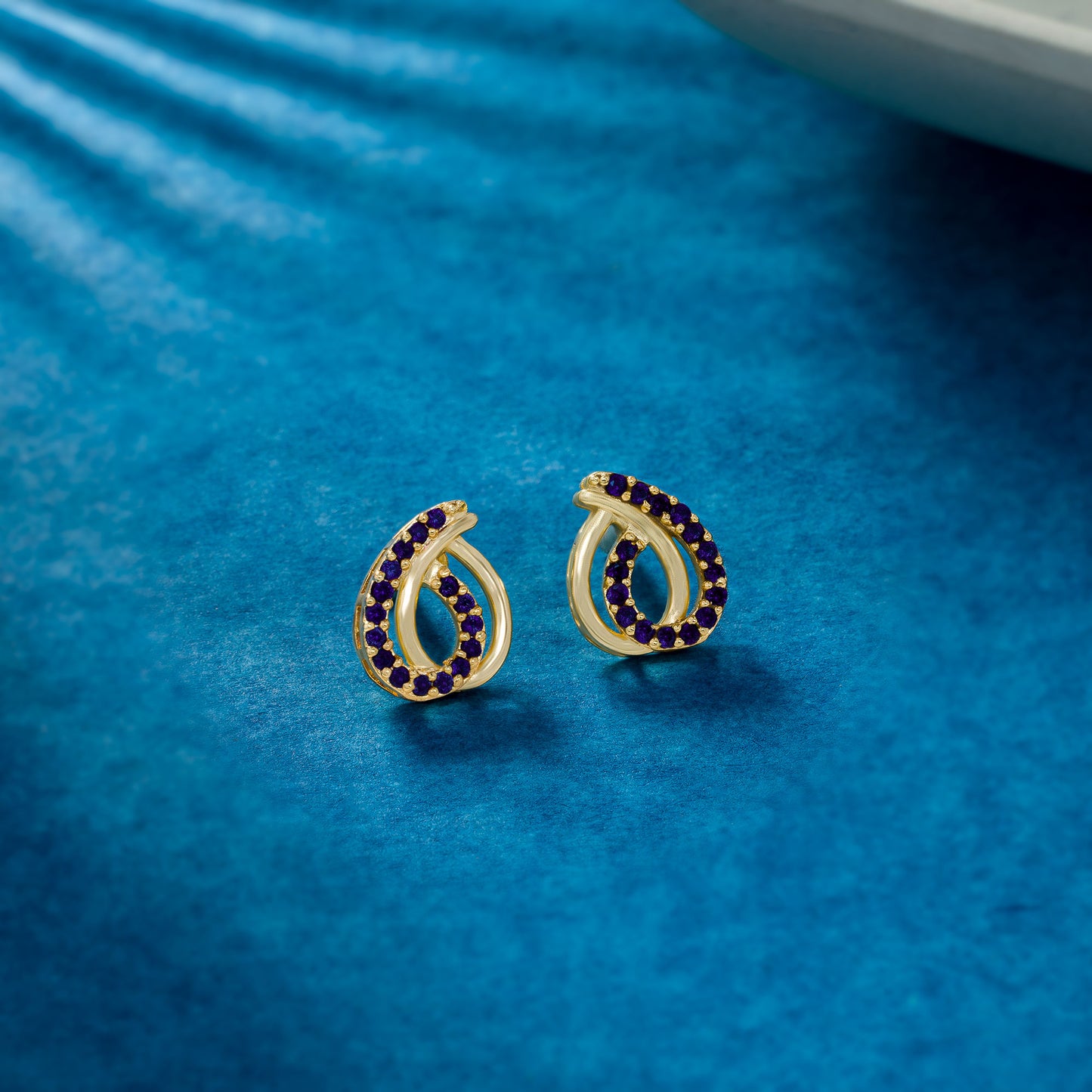 elegant twisted earrings