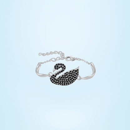 Silver Grace Swan Bracelet