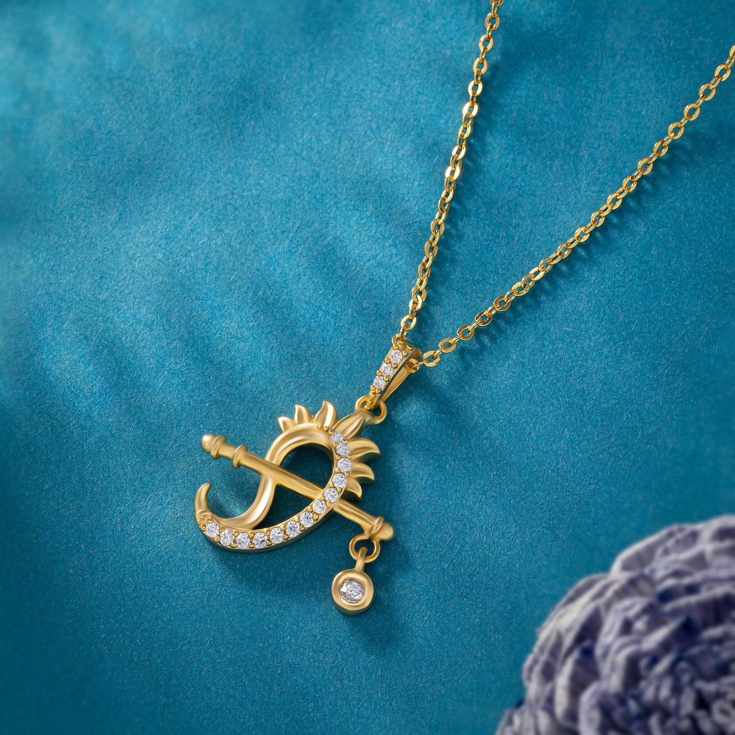 divine trident pendant