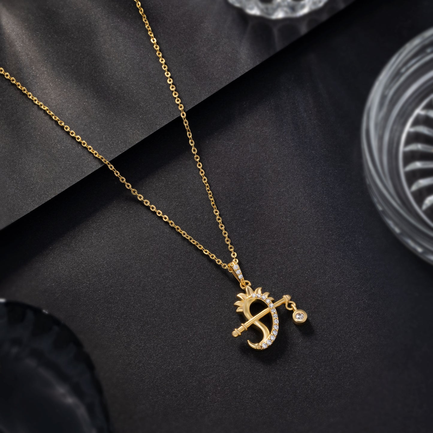 divine trident pendant