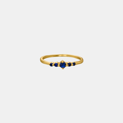 Blue Spark Petite Ring