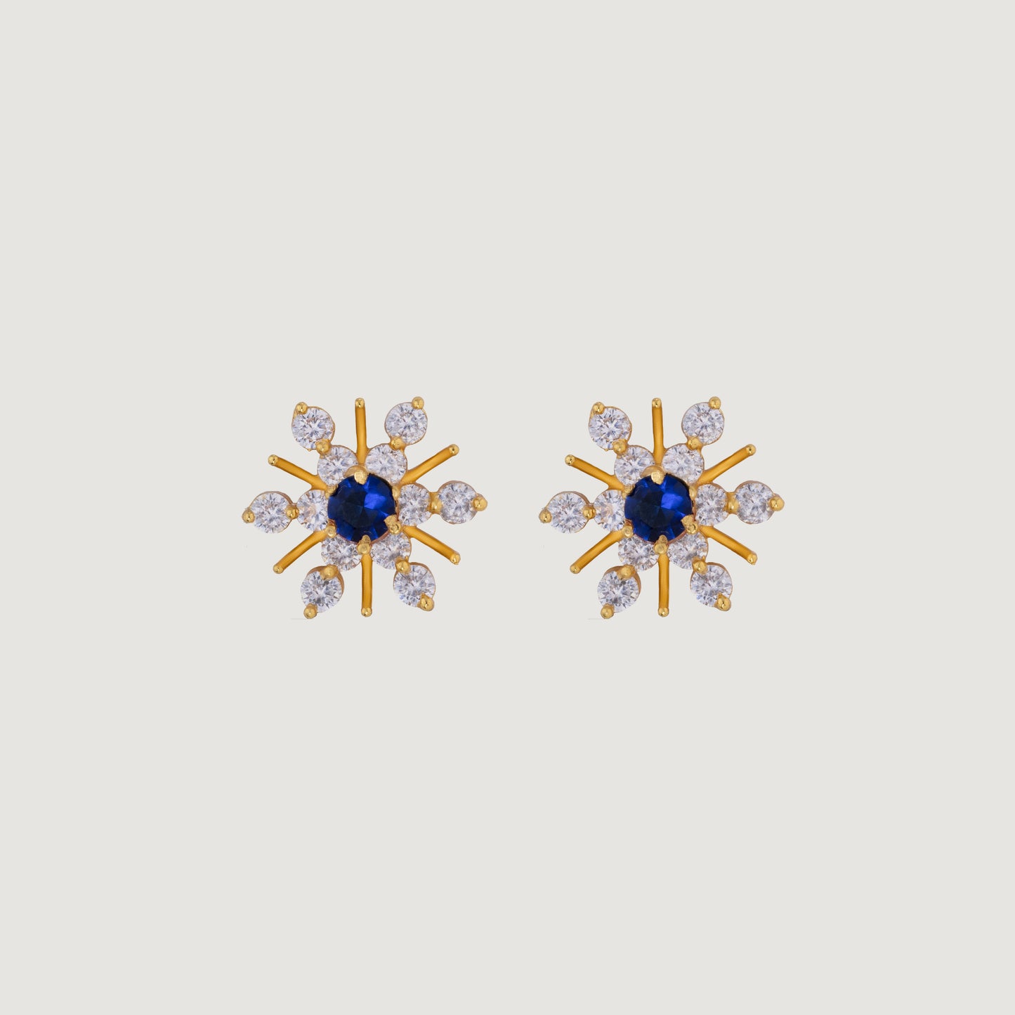 pair of diamond earrings