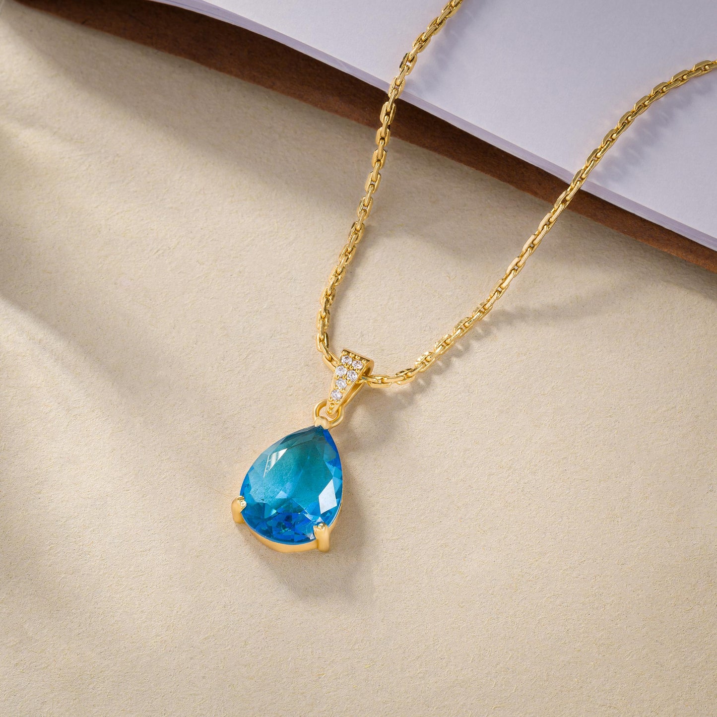 shine bright like a gem stone necklace