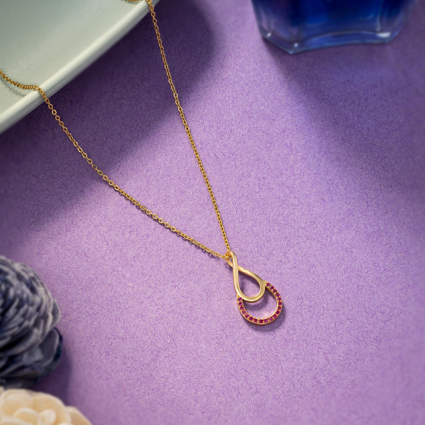 infinity glow pendant