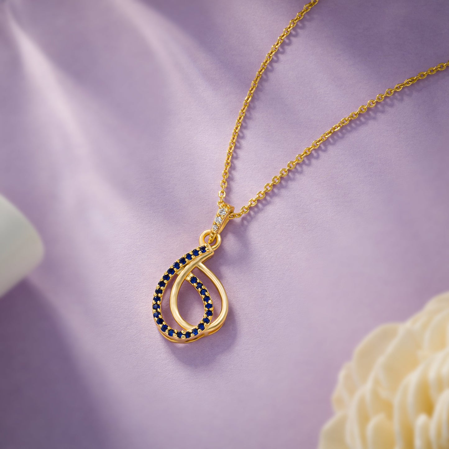 blue eternal elegance pendant