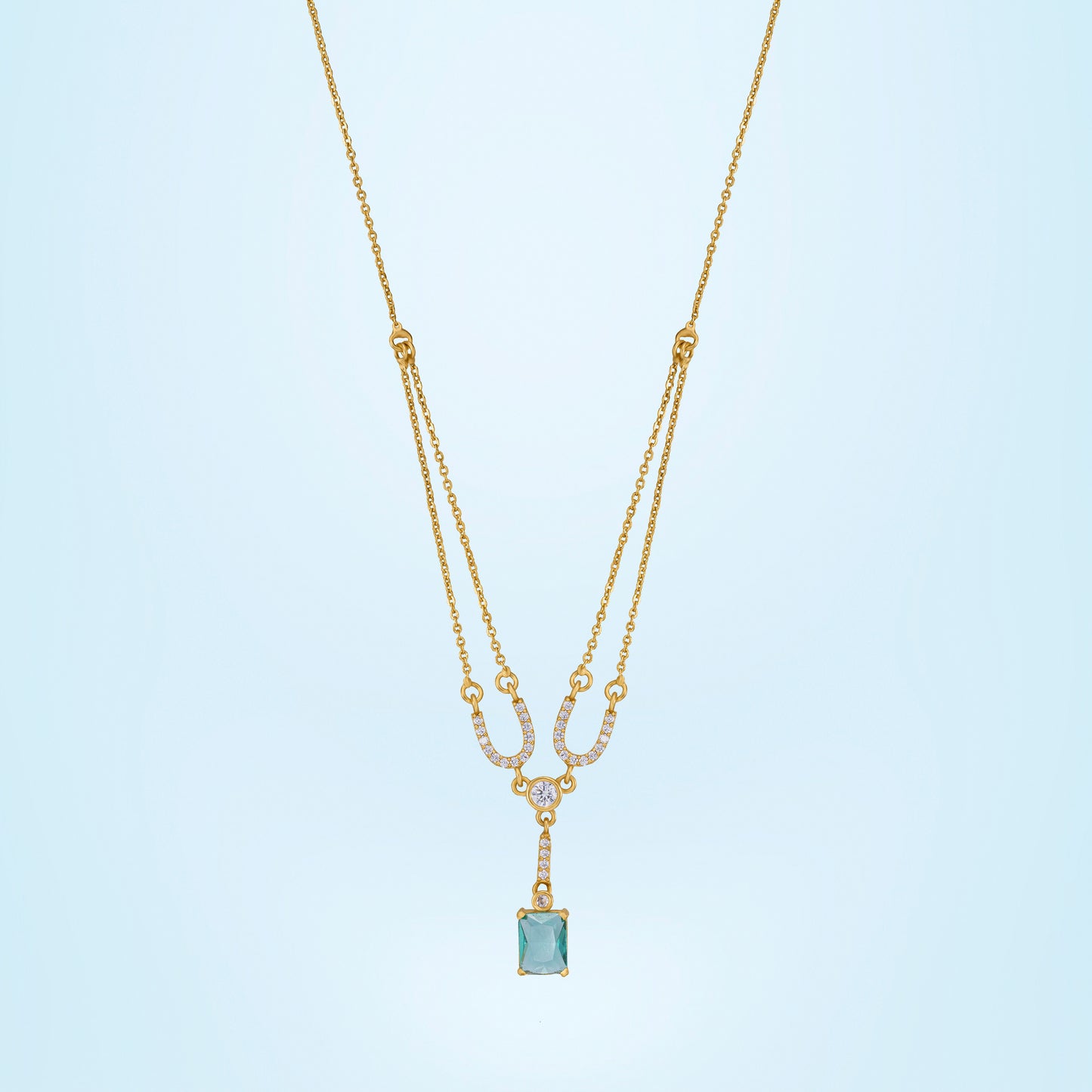 green azure grace necklace