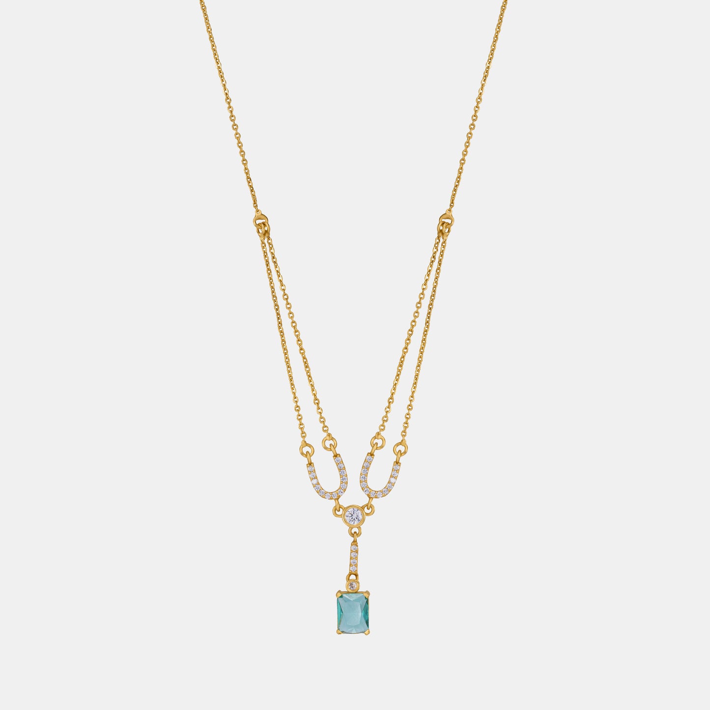 green azure grace necklace