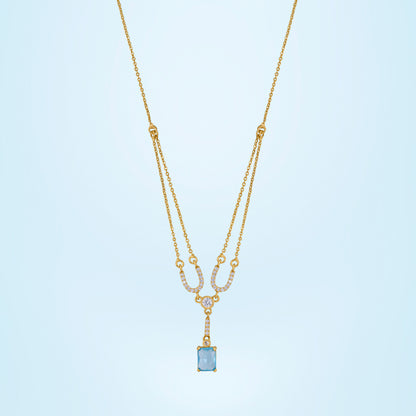 Blue Azure Grace Necklace