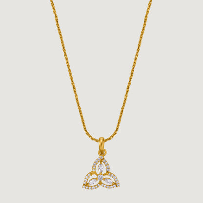 White Trinity Radiance Pendant