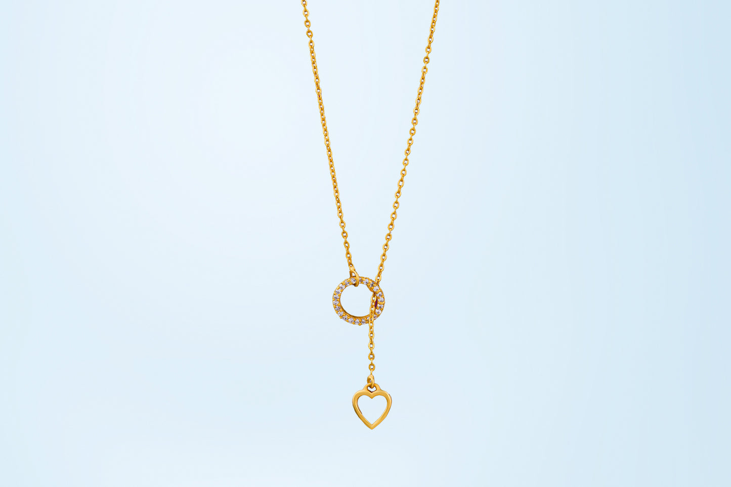 love drop necklace