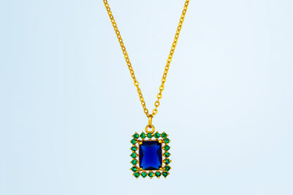 Blue Green Royal Pendant