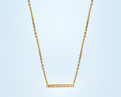 Radiant Bar Necklace