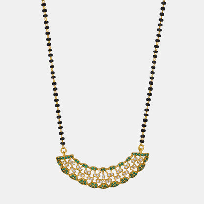 Green Blossom Mangalsutra