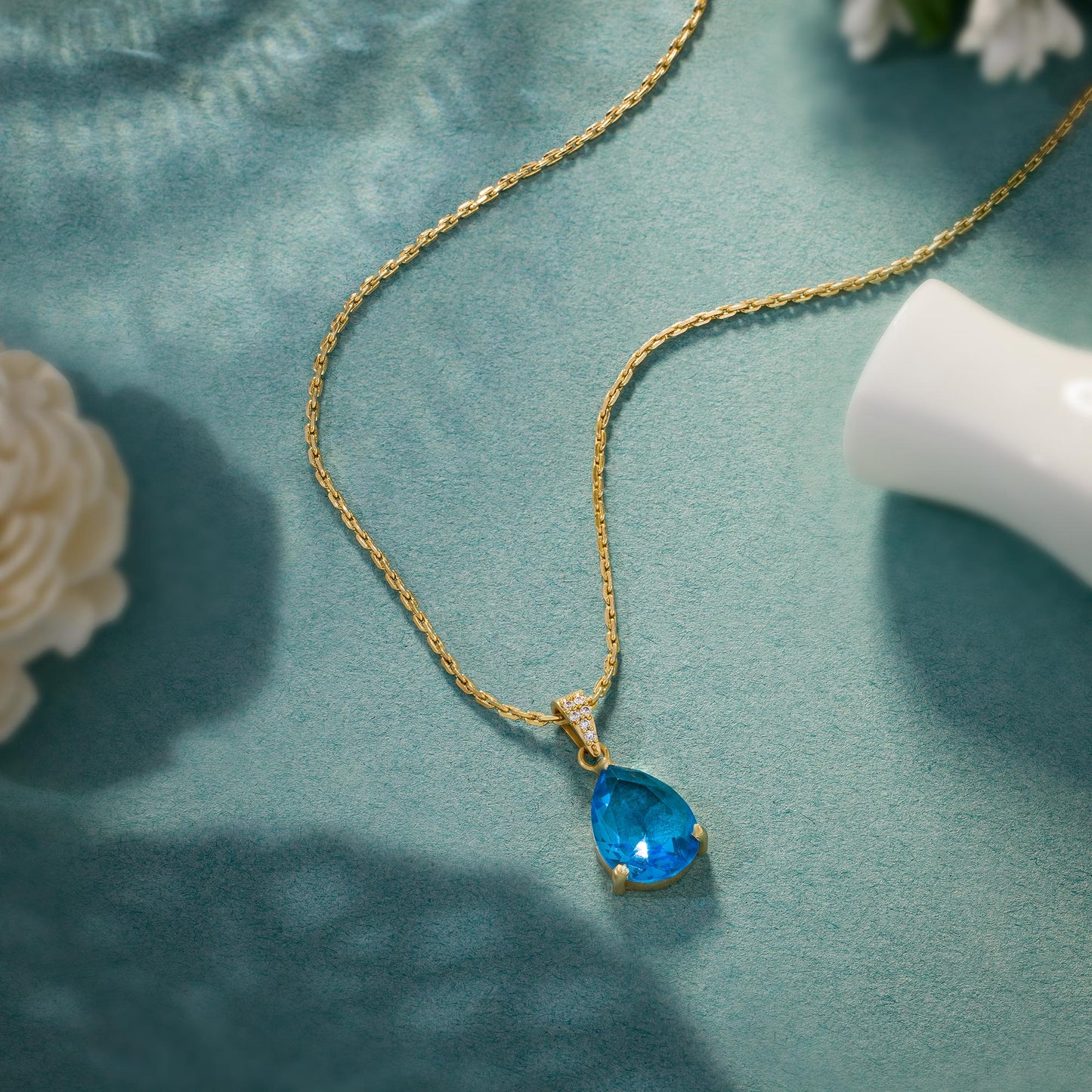 shine bright like a gem stone necklace