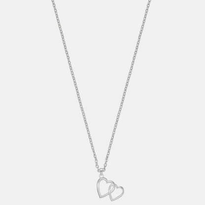 Silver Heart Pendant with a Chain