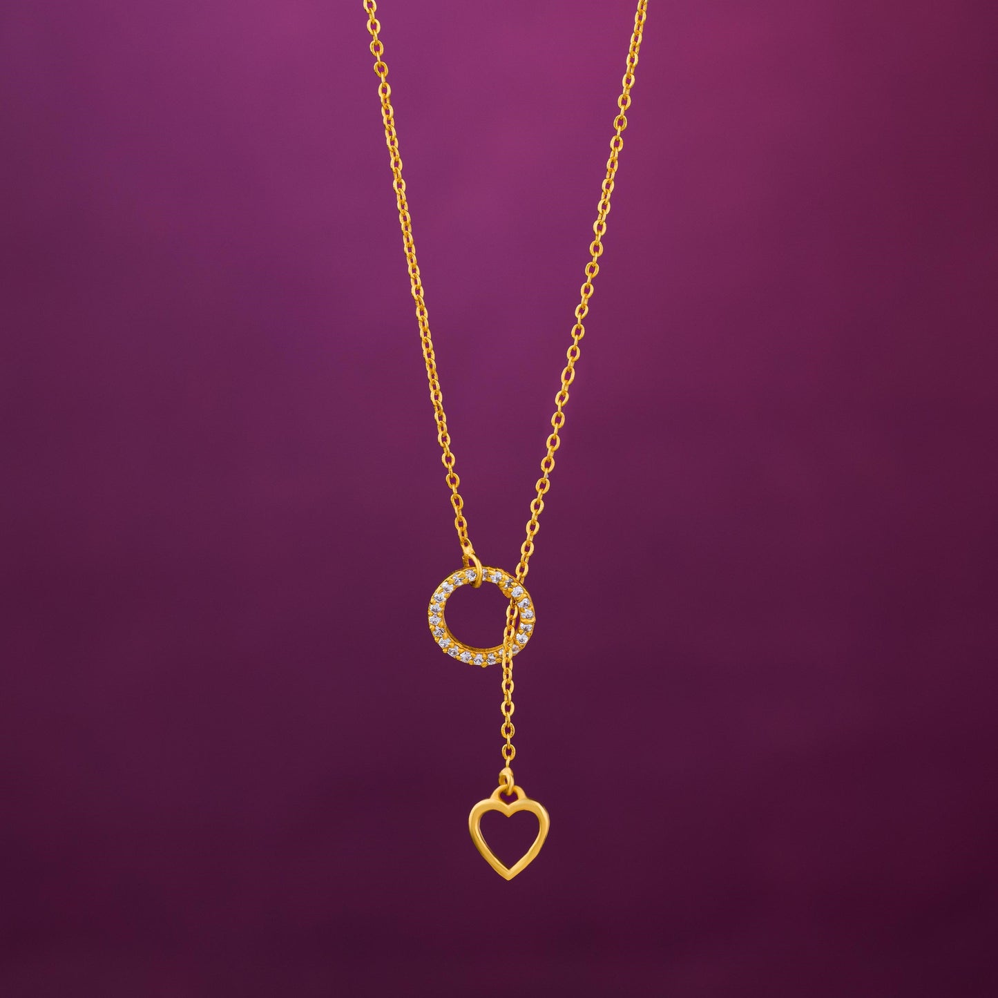 love drop necklace