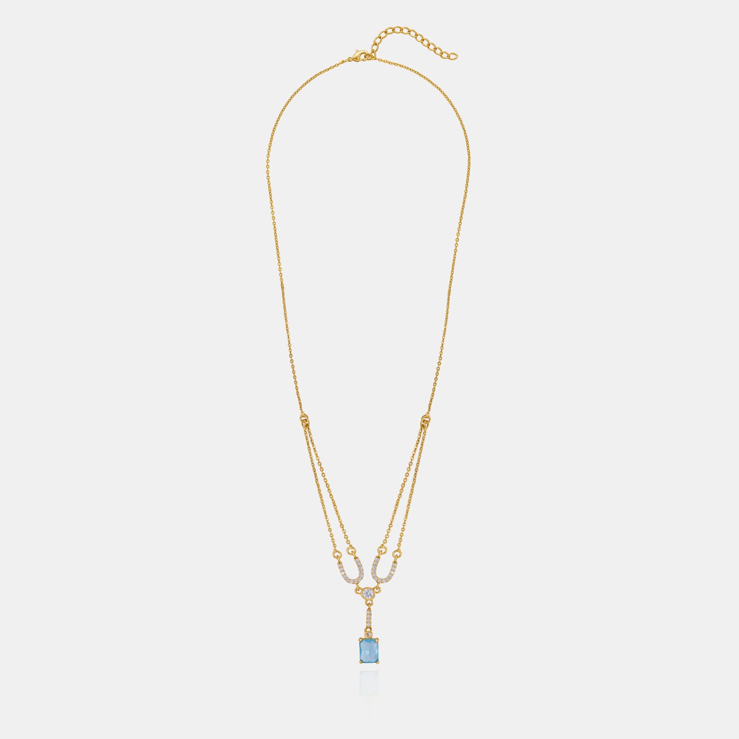 blue azure grace necklace