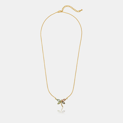 Colorful Dragonfly Necklace