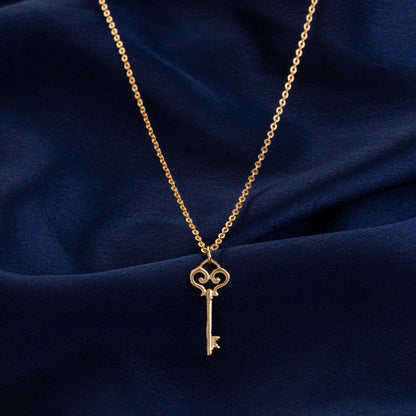 Golden Key Necklace